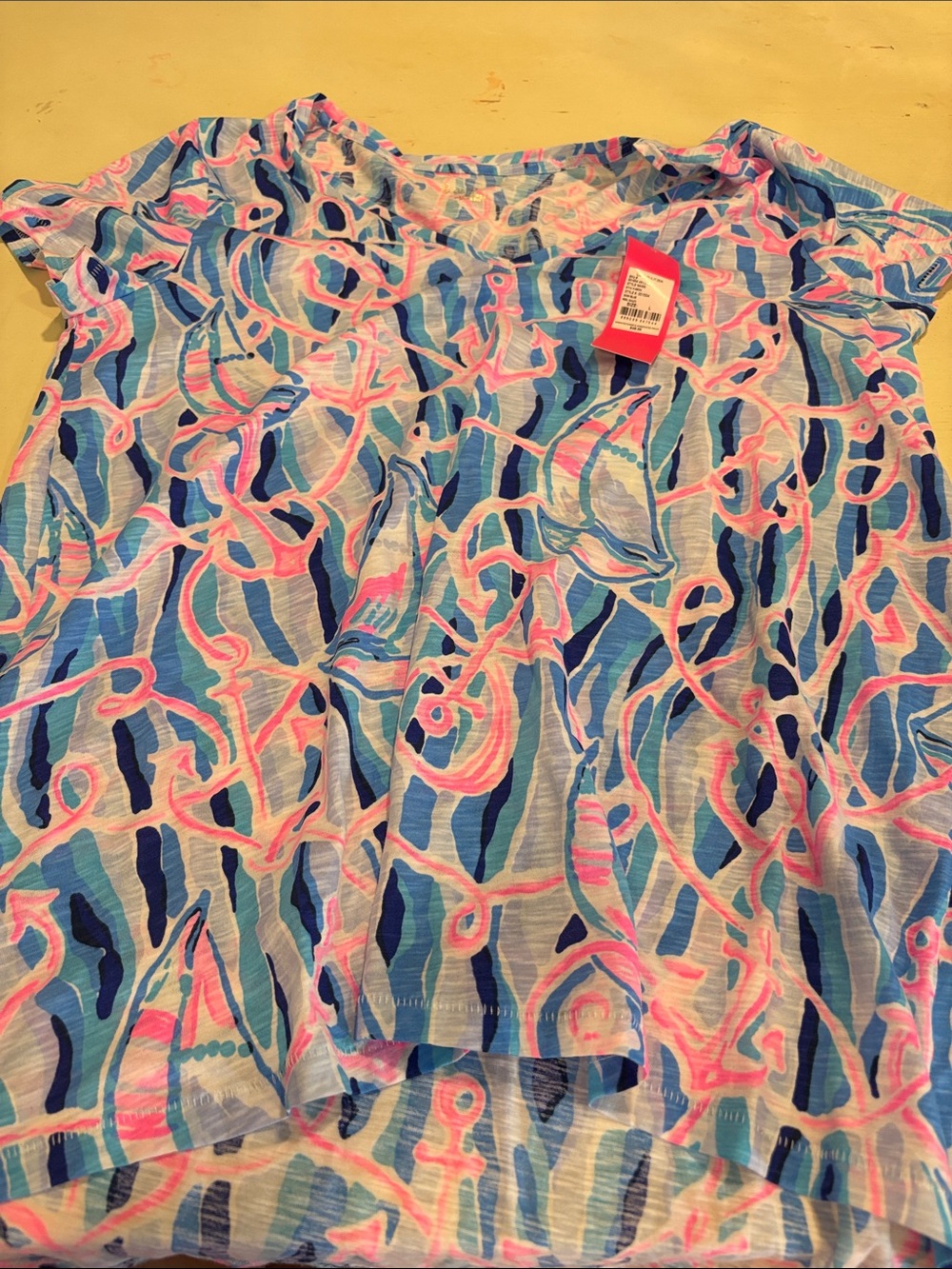 Lilly Pulitzer Reel Nauti Etta top